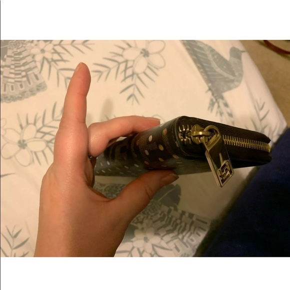 Authentic Fendi Monogram FF polka dot wallet - Picture 10 of 13